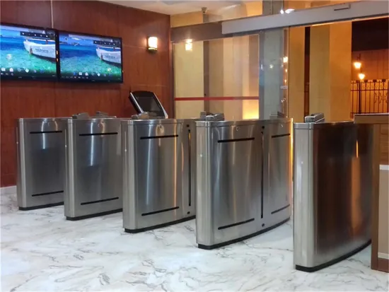 헬스장 피트니스 센터용 RFID 리더 얼굴 인식 플랩 개찰구 게이트